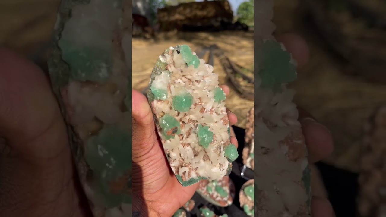 #apophyllite #zeolite #minerals #india #crystals #stilbite