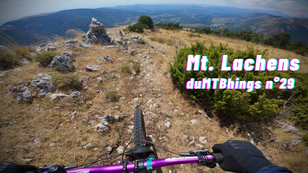duMTBhings n°29: Rocky downhill of the Mt. Lachens 