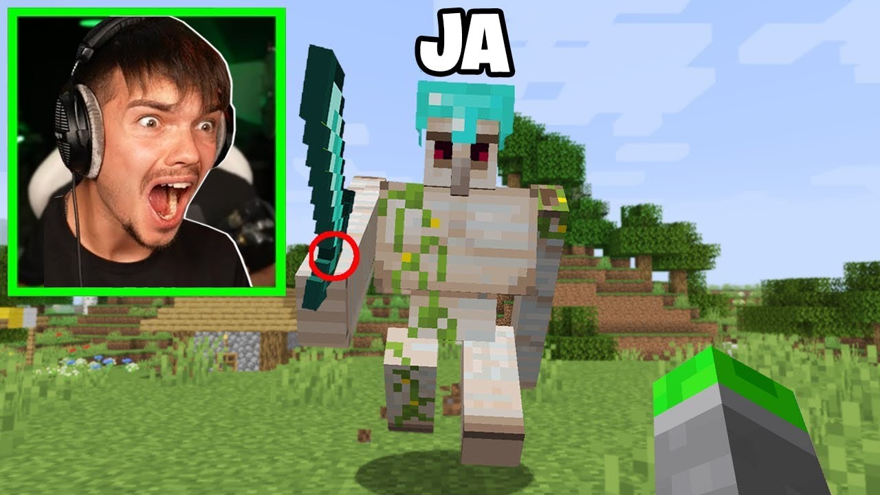 OSZUKUJE PALIONA JAKO MOBY w Minecraft!