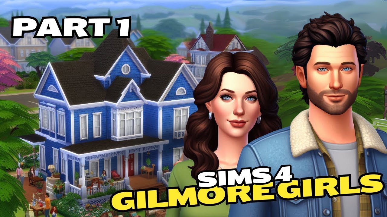 The Ultimate Gilmore Girls Sims 4 Build – Starting with Rory’s Room!