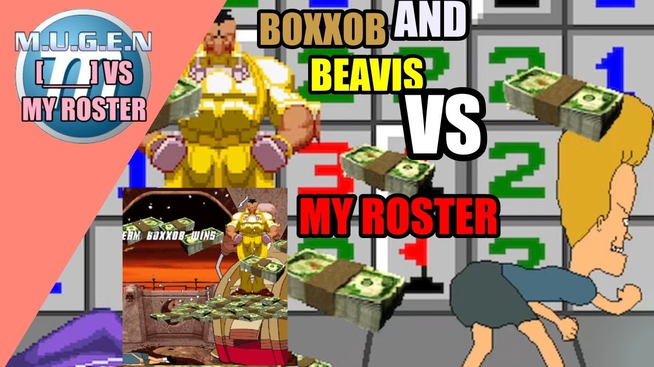 Xeno-Scott MUGEN | Boxxob and Beavis VS My Roster ft. @mariotimes7
