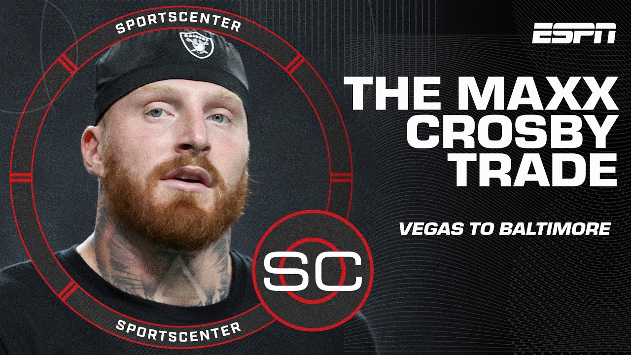 What Maxx Crosby brings to the Ravens' defense after being traded by the Raiders | SportsCenter