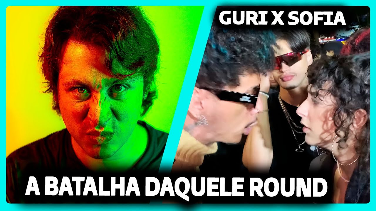 (🔥MELHOR ATAQUE DO ANO🔥) GURI x SOFIA | 2ª FASE | 41ª Batalha da Linear | REACT DO MORENO