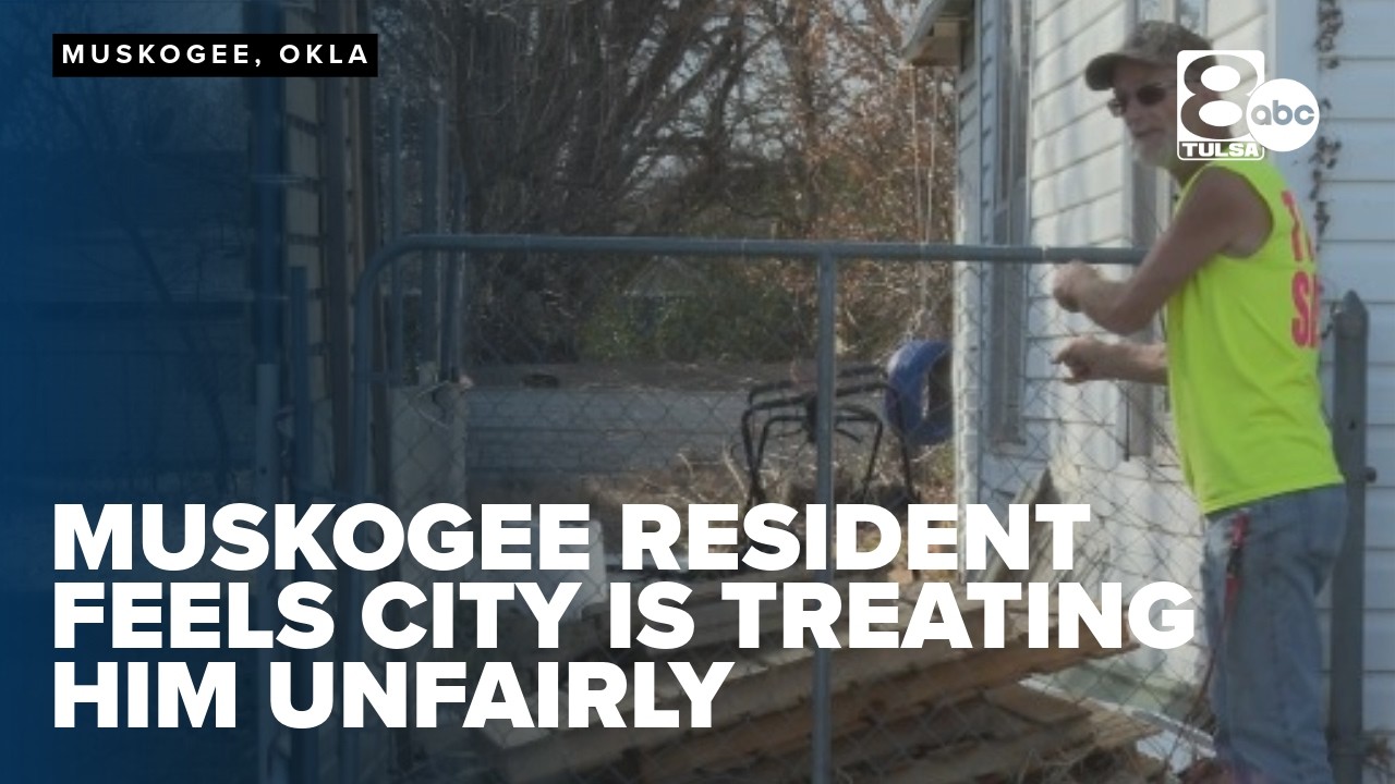 Okmulgee resident feels city is treating him unfairly