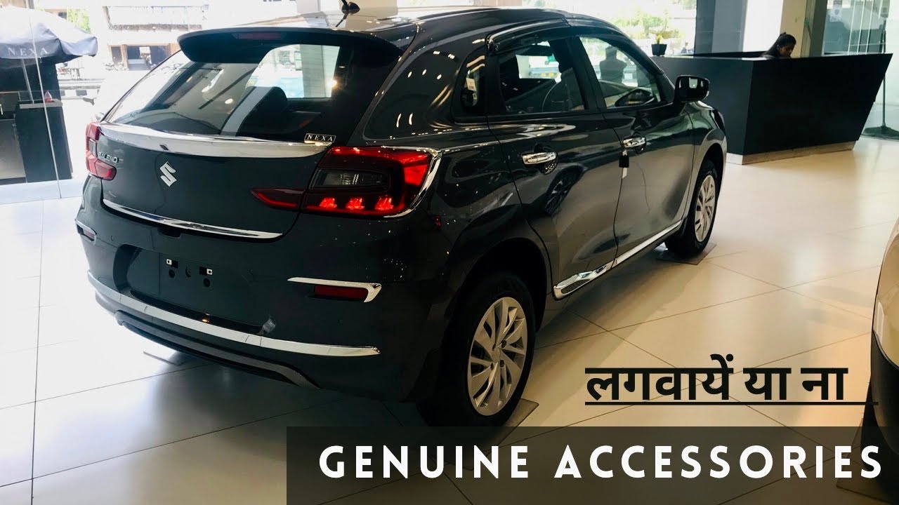 All New 2022 Maruti Baleno | 👍 Genuine Accessories | 🤷🏻 लगवायें या ना लगवायें | Cars Hacker