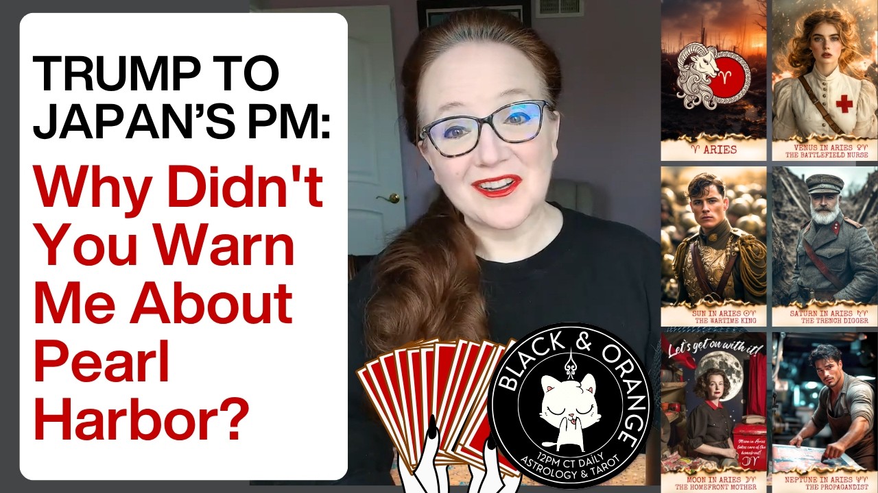Trump to Japan PM: Why Didn't You Warn Me About Pearl Harbor? Aries Fire Ignites!