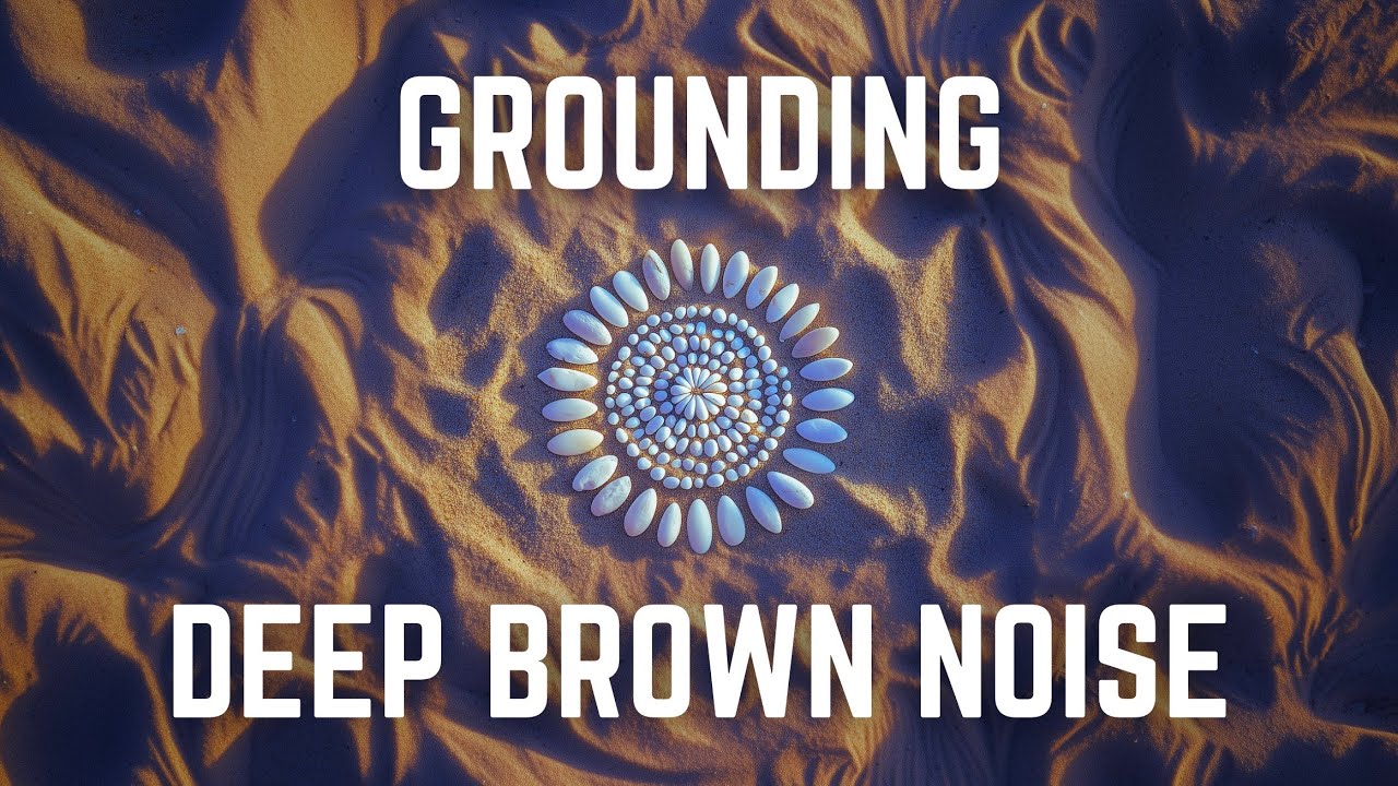 GROUNDING DEEP BROWN NOISE | 12 Hours | Black Screen | No Midway Ads | Sleep/ Tinnitus/ Relaxation