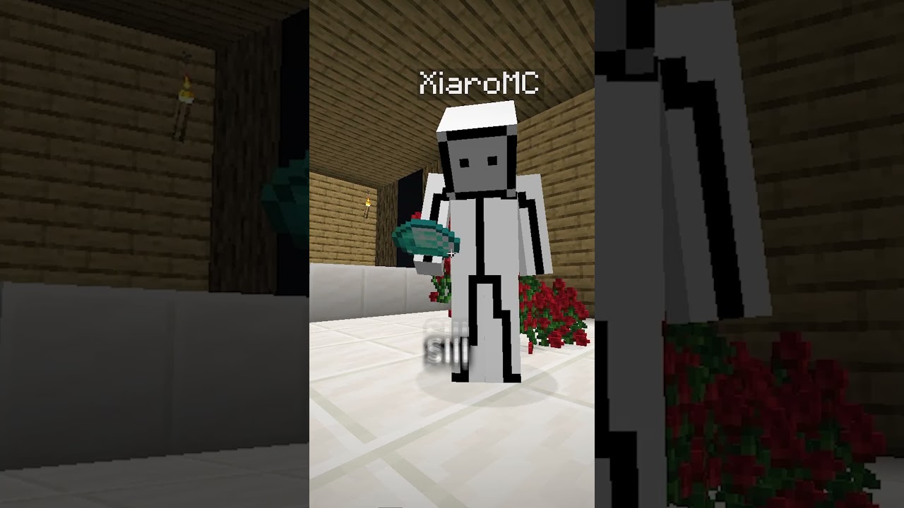 Pollo y Calce en el dia de la madre... 🎁 #shorts #minecraft