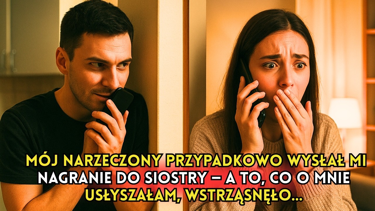 Mój narzeczony przypadkowo wysłał mi nagranie do siostry — a to, co o mnie usłyszałam, wstrząsnęło…