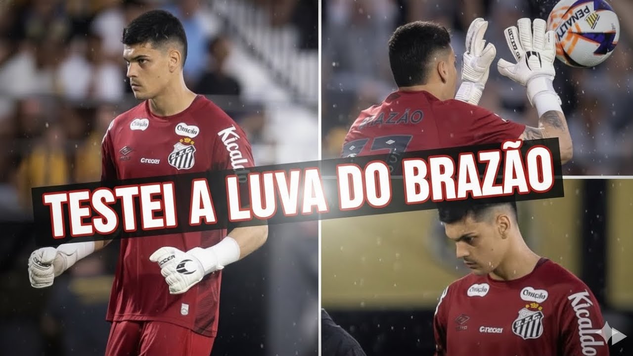Testei a Luva do Brazão - Teste de Campo e Review Complete - Ho Soccer Aktero
