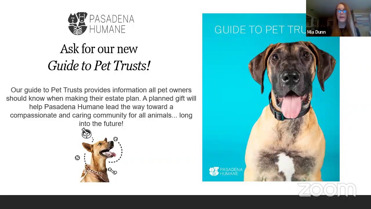 Your Trust, Your Pet & Your Legacy - Estate Planning 101