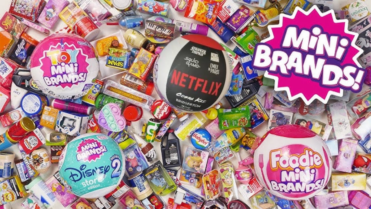 Opening RANDOM Netflix Mini Brands… I Got the RARE One 😳