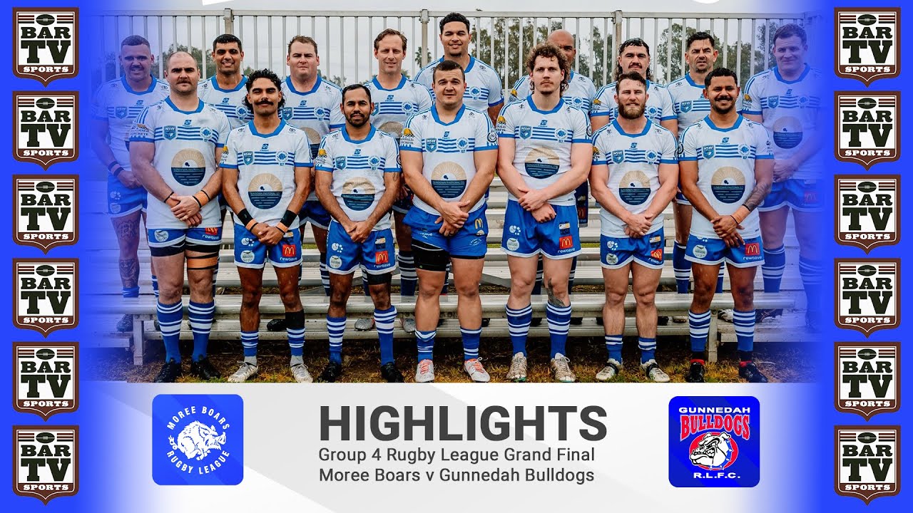 2025 Group 4 Grand Final Highlights  Moree Boars v Gunnedah Bulldogs