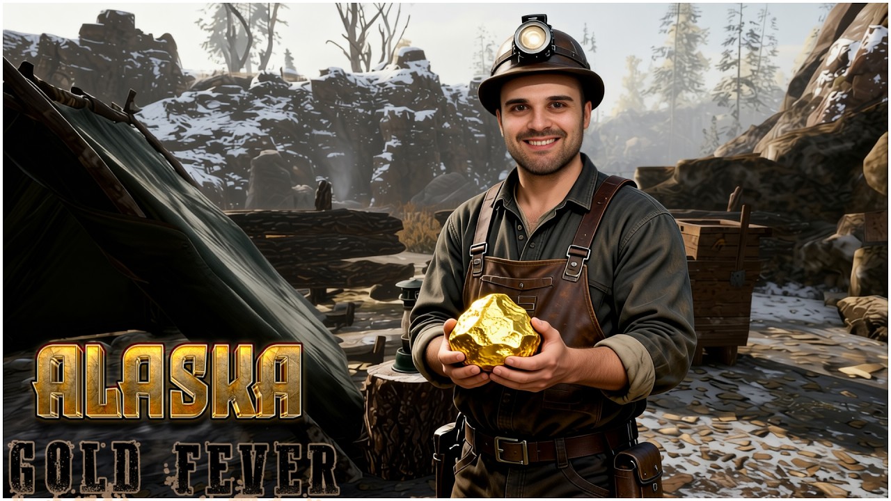 CERCHIAMO ORO IN MINIERA COL PICCONE - ALASKA GOLD FEVER - GAMEPLAY ITA