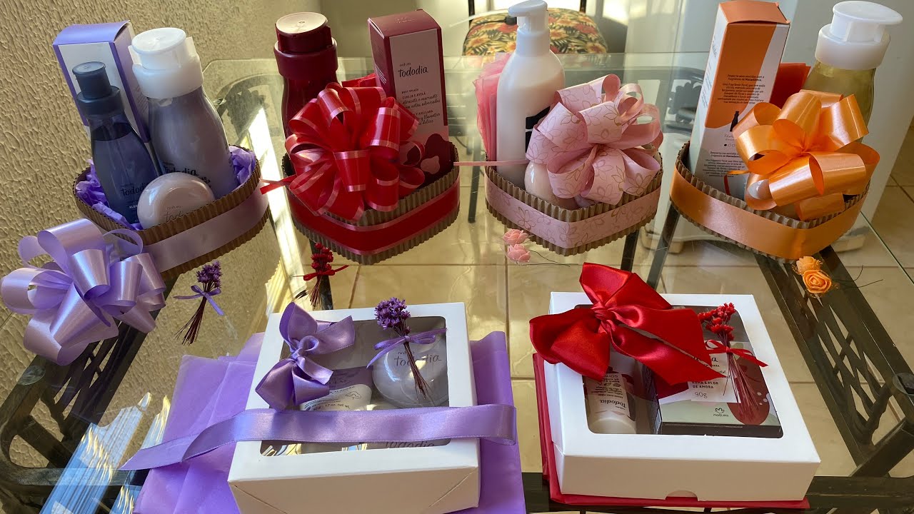 kITS PARA O DIA DAS MÃES 😍  BOTICÁRIO E NATURA.