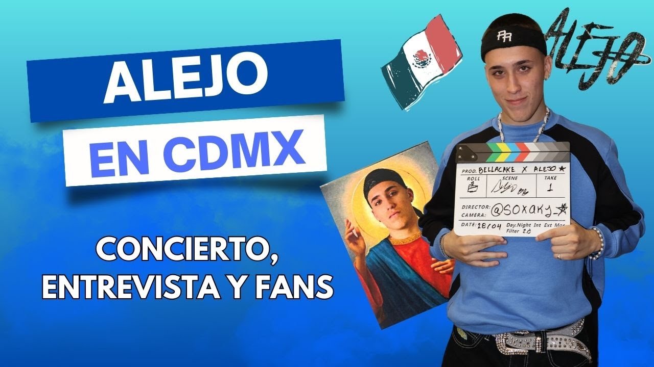 ALEJO EN CDMX 🇲🇽: Concierto, entrevista en backstage, En Esta Nos Fuimos Lejos y fans en México 💙🔥