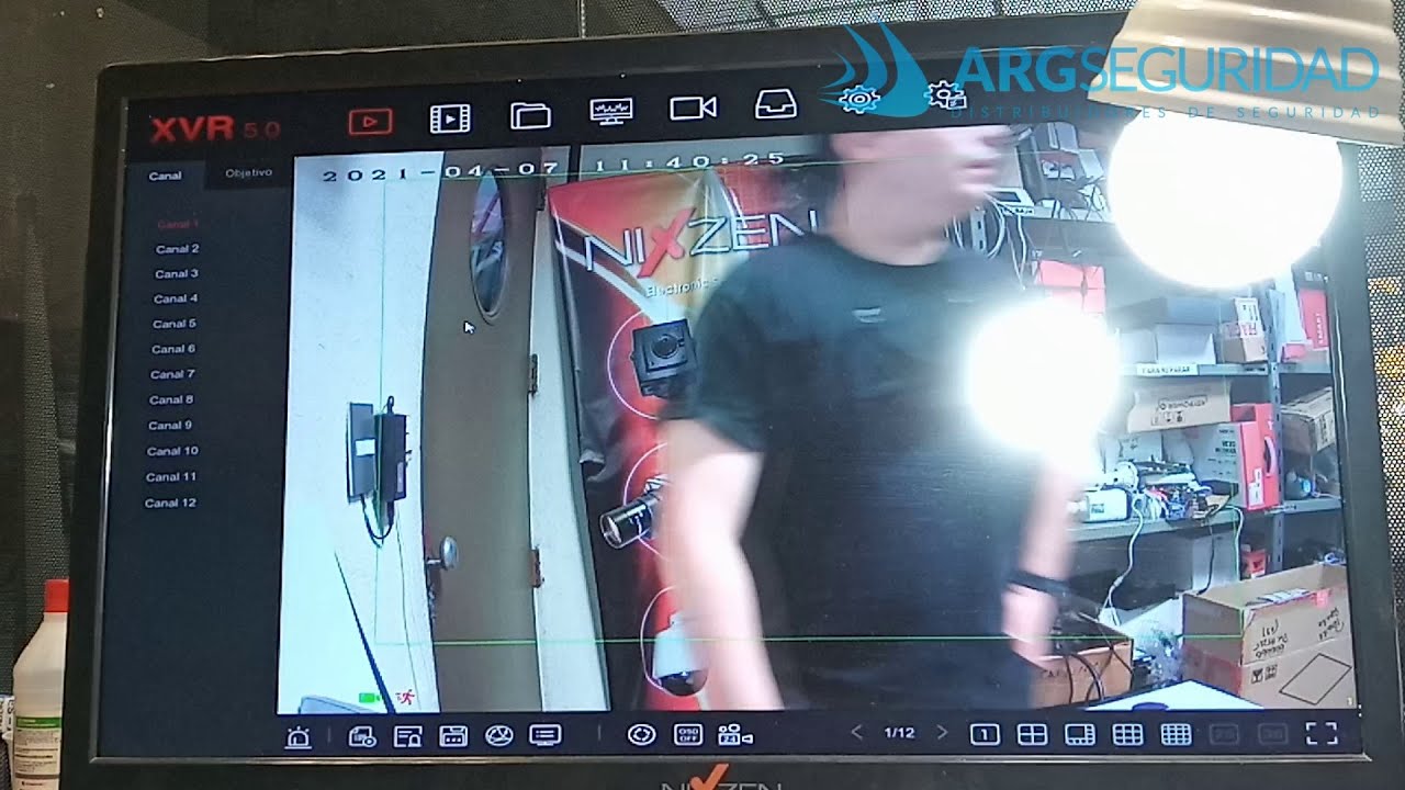 Paseo en el nuevo menú  de DVR Longse 5.0–configuraciones, detección inteligente y salida de alarma