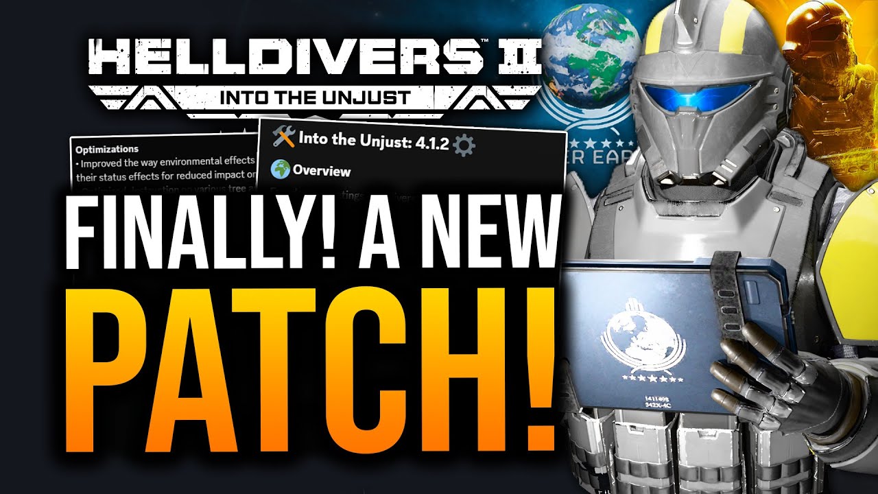 Новый патч для Helldivers 2! Новости о контенте и ослаблениях!