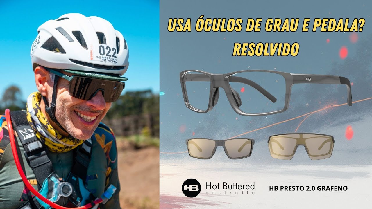ÓCULOS PRA CICLISTA (HB Presto 2.0): a solução que encontrei pra pedalar usando óculos de grau