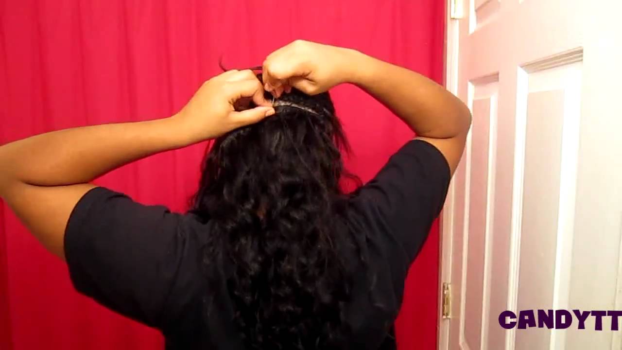 Sew-in: Janet Indi Remi Ripple Deep- Center Part 1