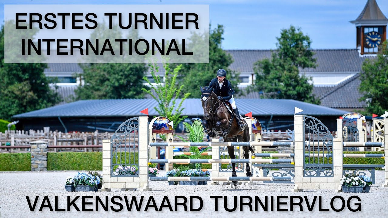 CSI1* Valkenswaard unser erstes internationales Reitturnier - Tops International Arena / Turnier FMA
