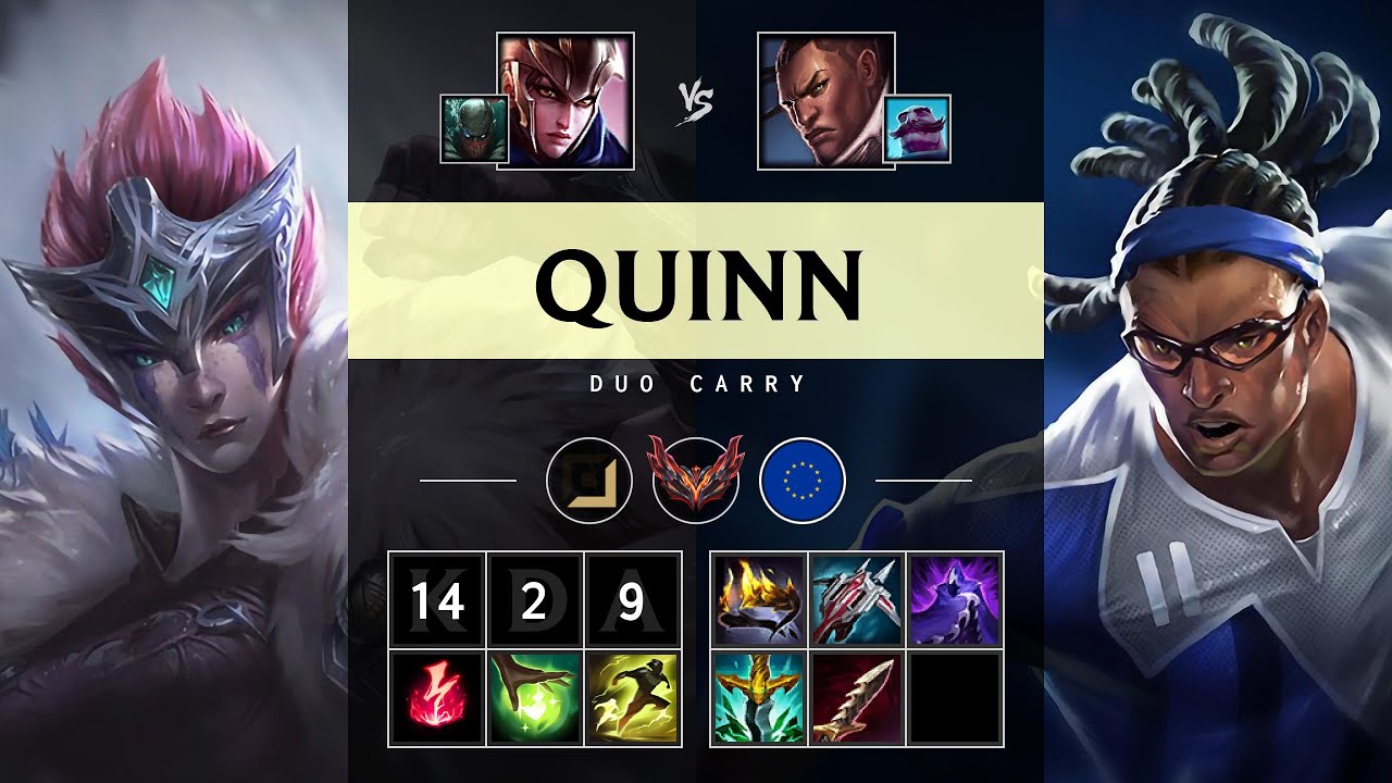 Quinn ADC vs Lucian - EUW Grandmaster Patch 25.14