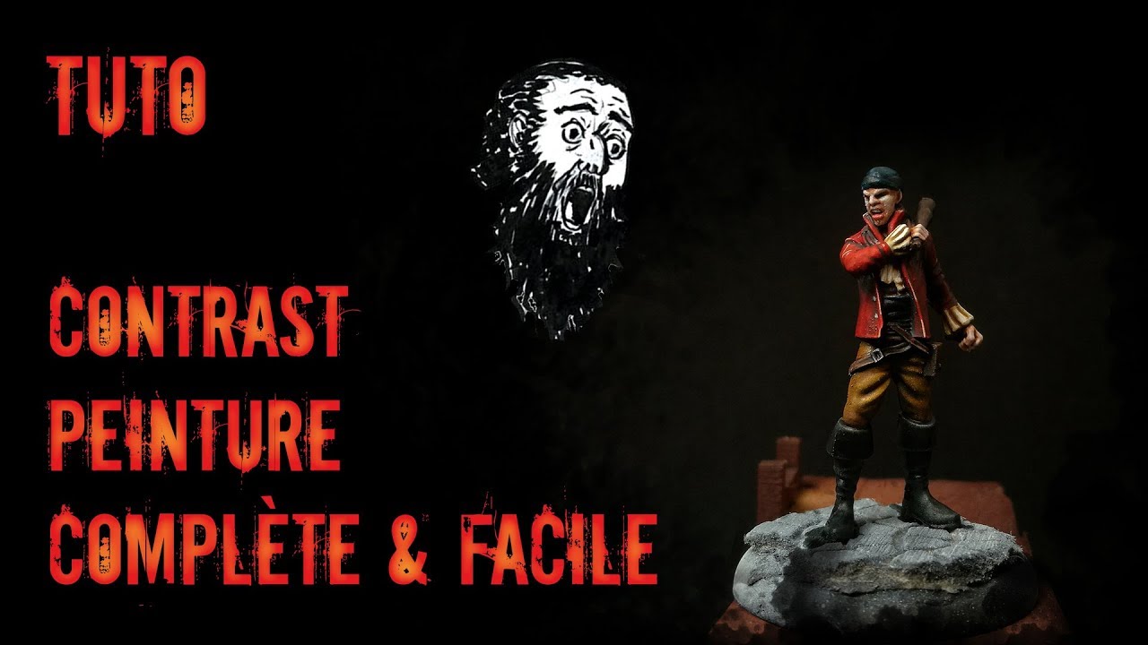 Tuto Figurine - Peinture Facile avec les Contrast - Carnevale