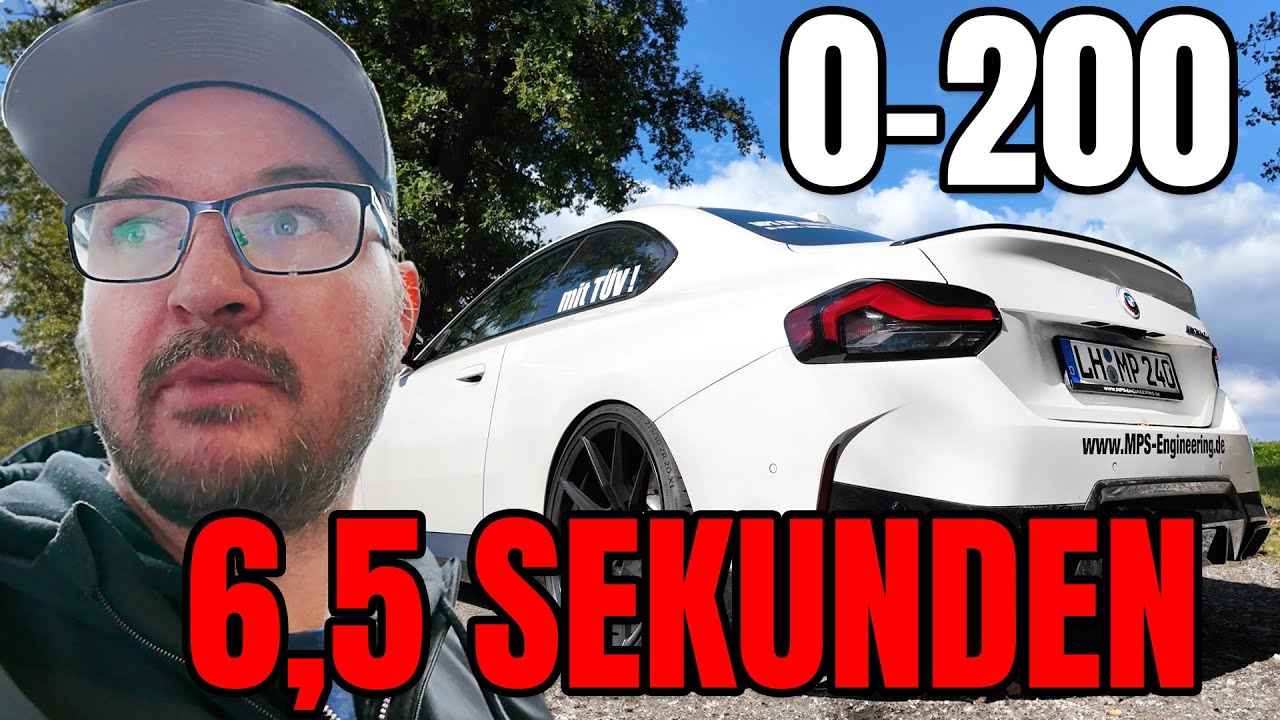 0-200 in 6,5 Sekunden! Der 1200 PS M240i eskaliert! MPS Engineering in Marl