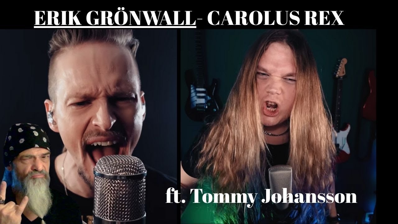 ERIK GRONWALL - CAROLUS REX ft. TOMMY JOHANSSON These Two...TOGETHER?!? FIRE! Metal Musician REACTS