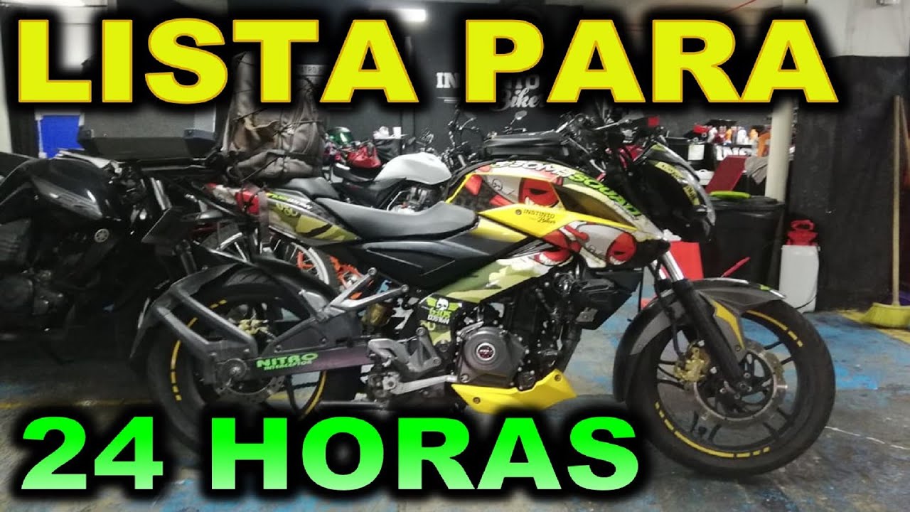PREPARANDO EL RALLY DE 1000 MILLAS EN MENOS DE 24 HORAS CON LA PULSAR NS 2020 P 1