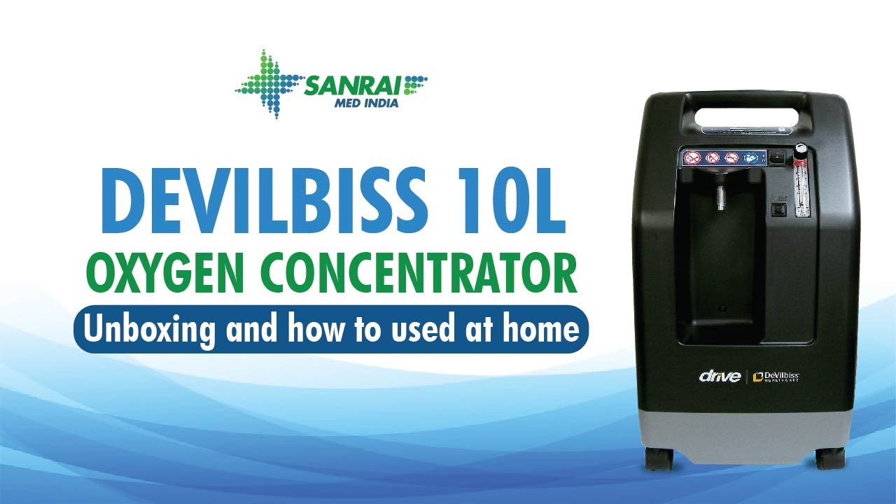 Unboxing & How to Use Devilbiss 10 Liter Oxygen Concentrator | Sanrai Shop