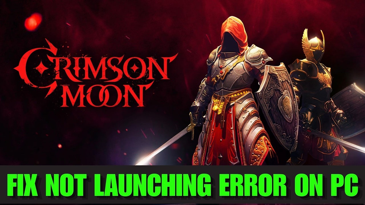 Как исправить ошибку, если Crimson Moon не запускается или не отвечает на ПК