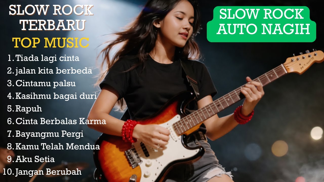 TERBARU 10 LAGU SLOWROCK ENAK BUAT SANTAI 2026🎸 TIADA LAGI CINTA