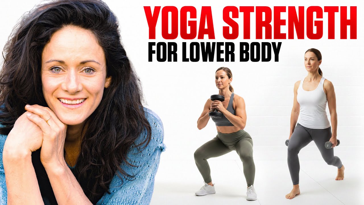 Yoga + Strength | 25 Minute Lower Body & Core Practice