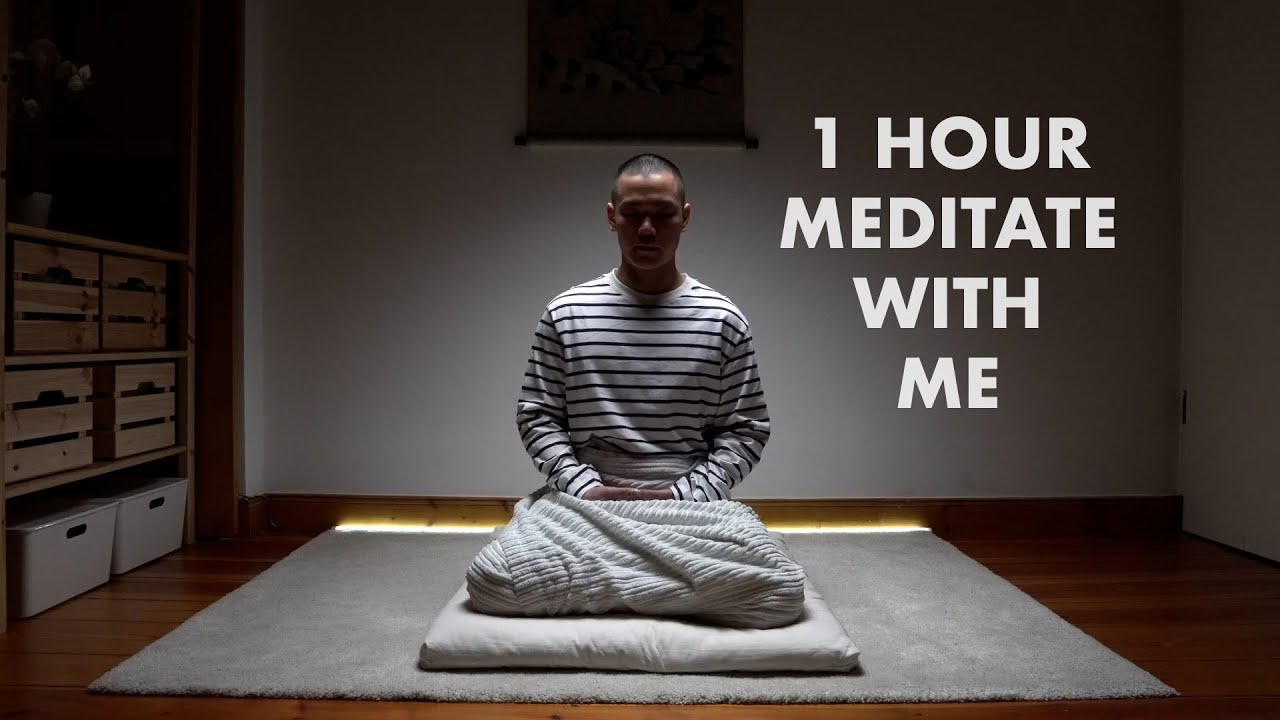 1 Hour Meditate with me in Silence