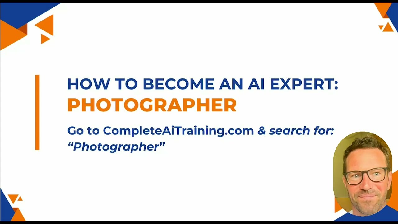 How do you become an AI Expert Photographer?