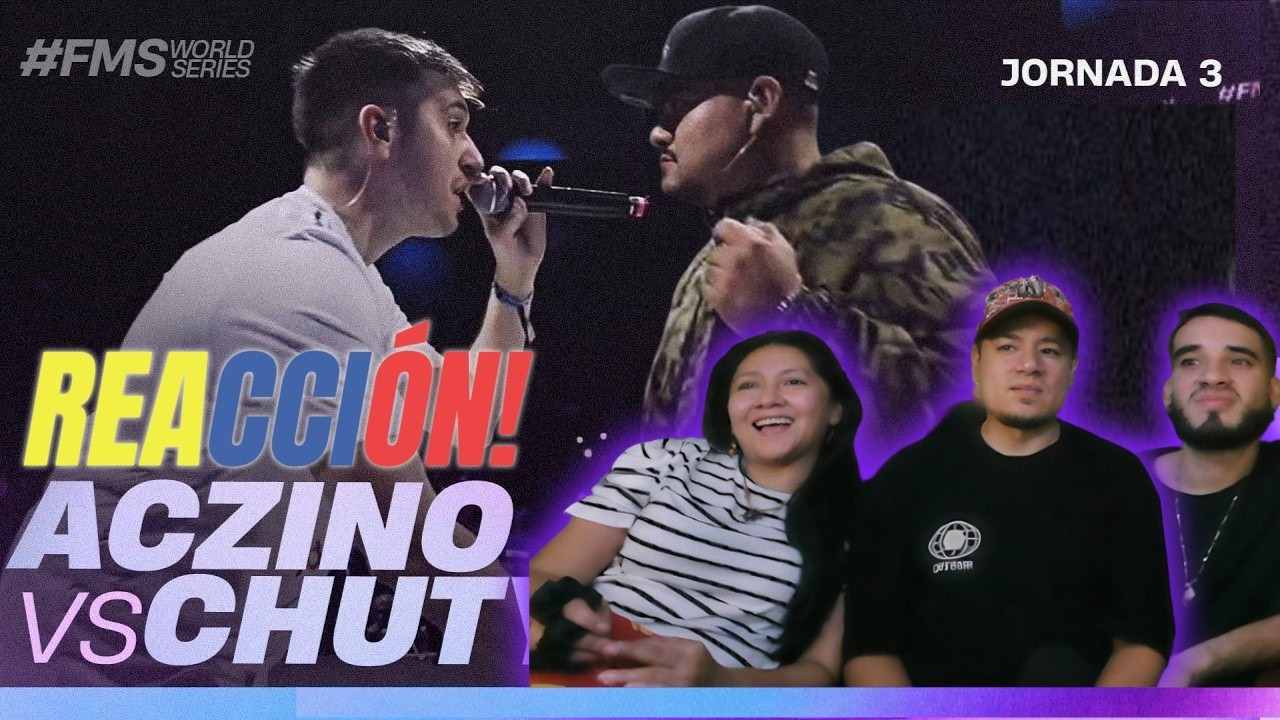 COLOMBIANOS REACCIONAN | 🇨🇴 🇲🇽 ACZINO vs CHUTY I FMS WORLD SERIES 24 Jornada 3 I COLOMBIA I Urban