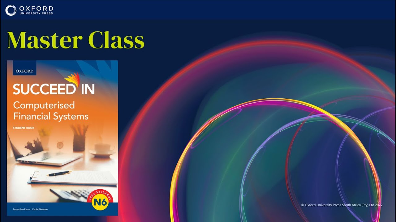 Succeed In Computerised Financial Systems N6 Master Class