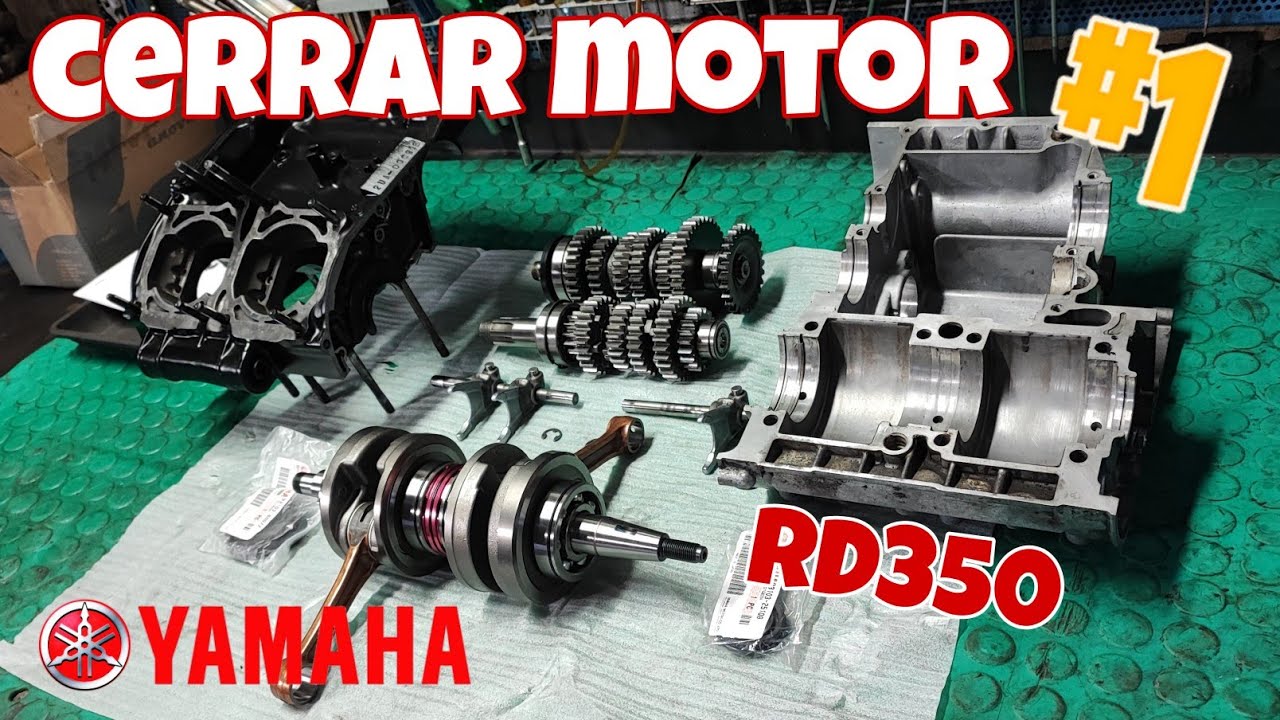 CERRAR MOTOR YAMAHA RD 350 Part.1