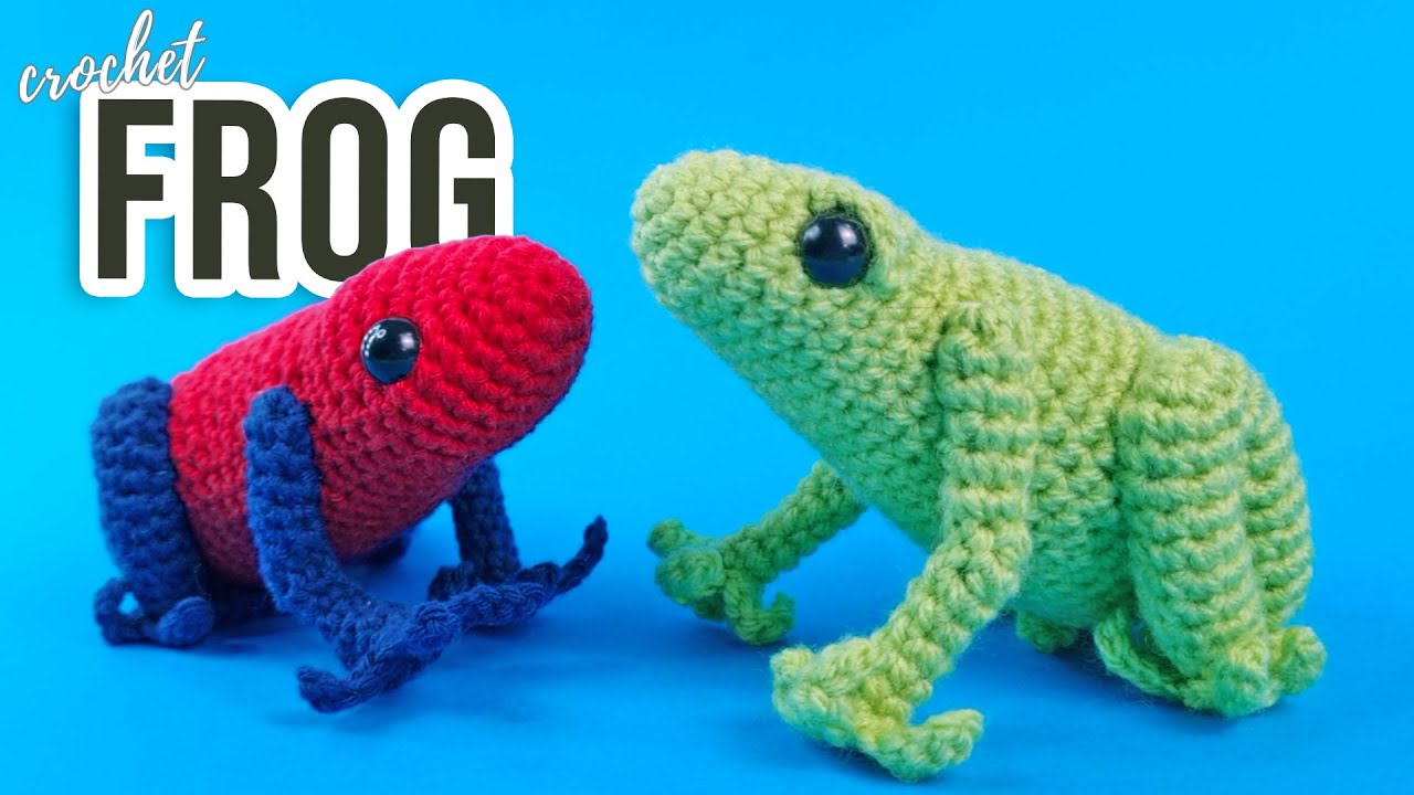 How to Crochet a Frog | Amigurumi Pattern & Tutorial