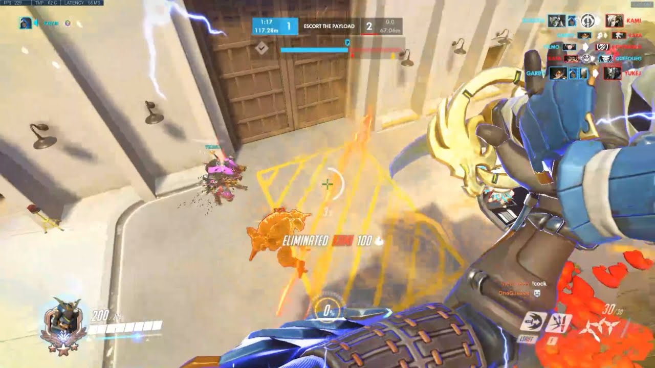 Overwatch Fastest Genji God Necros Assassin Of Hollywood