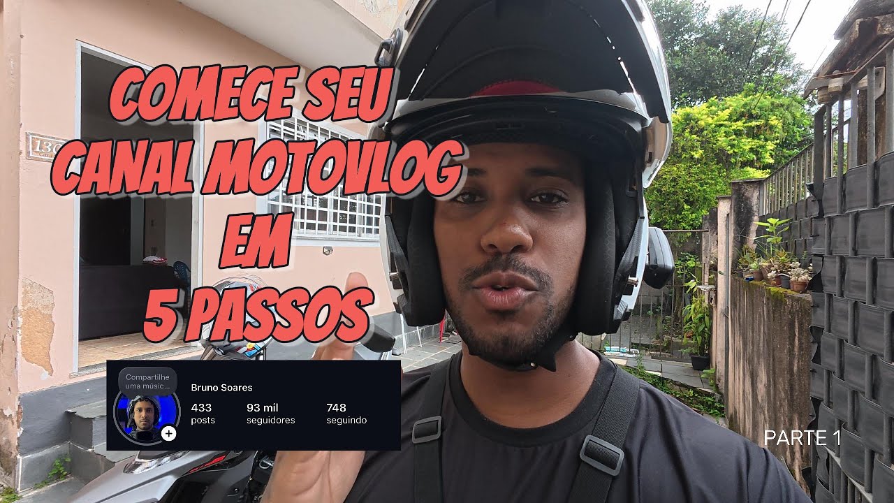 COMO GRAVAR VÍDEOS DE MOTO PARA YOUTUBE