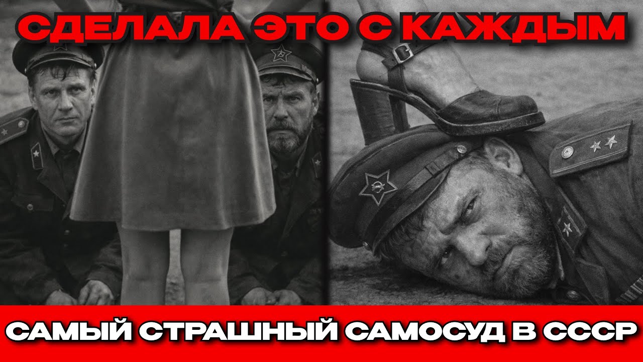 САМЫЙ СТРАШНЫЙ САМОСУД В СССР: пришла за каждым чтобы отомстить!