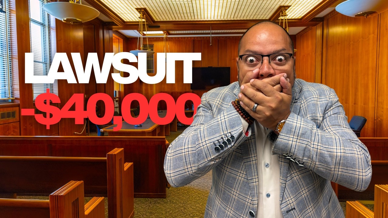 I GOT SUED FOR $40,000