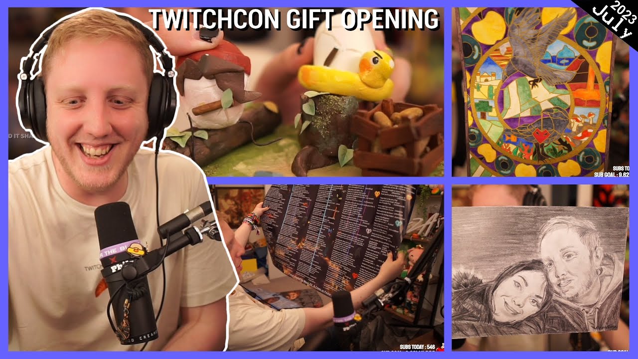 BACK FROM TWITCH CON PARIS! Opening Gifts & Recapping :D - Philza VOD - Streamed on July 11 2023