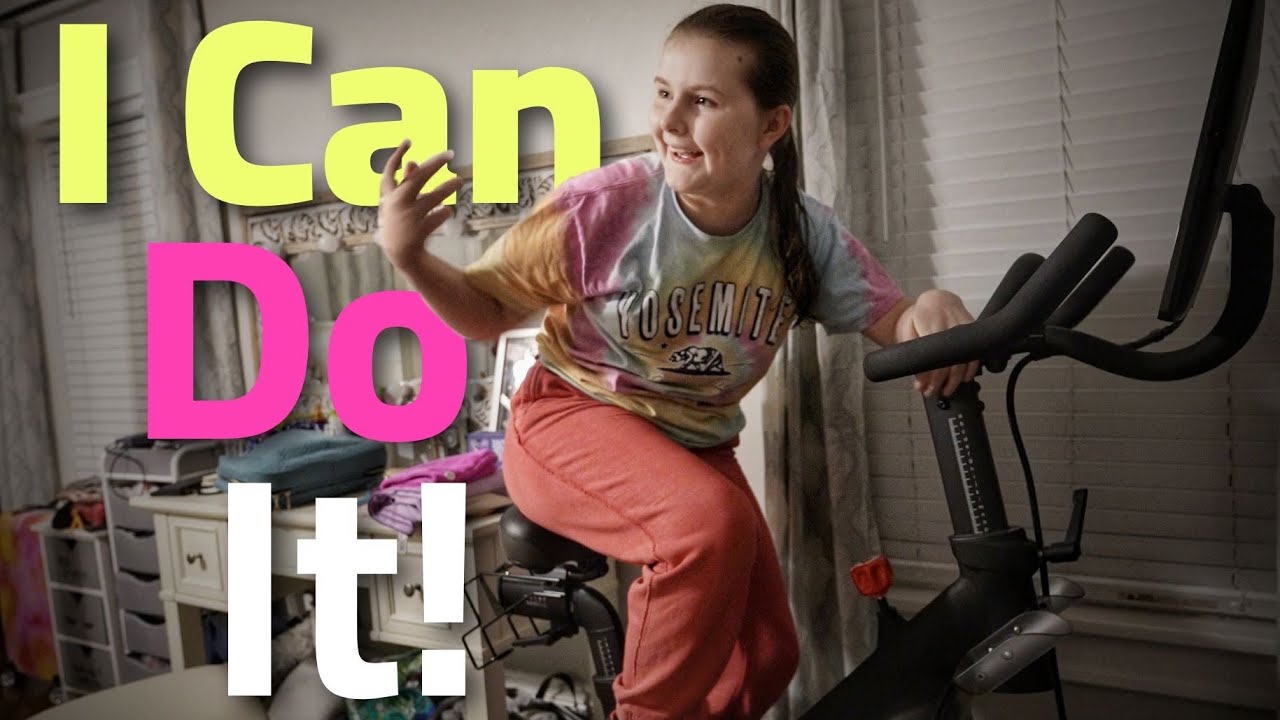 First Time Pedaling A Bike!