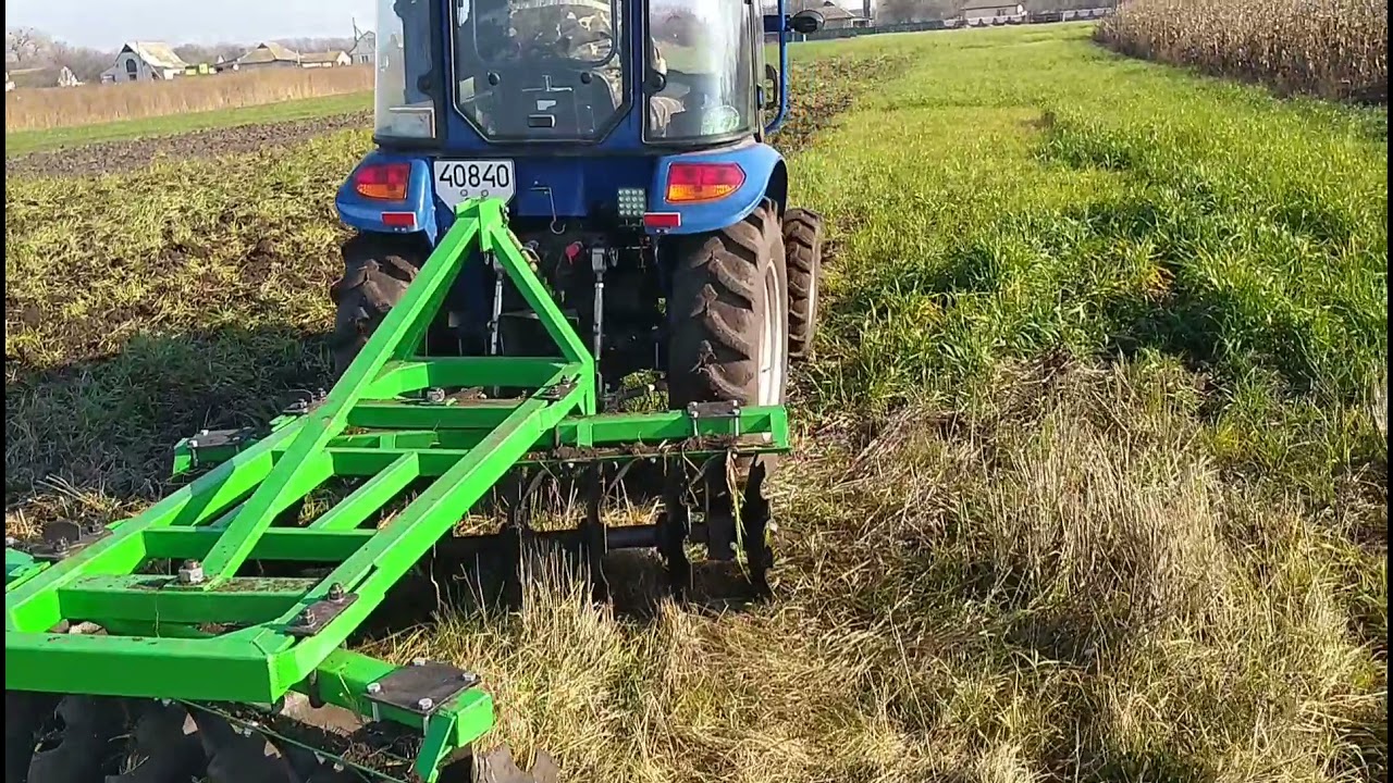 Dong Feng 404 G2 + диски 1,8м в роботі.