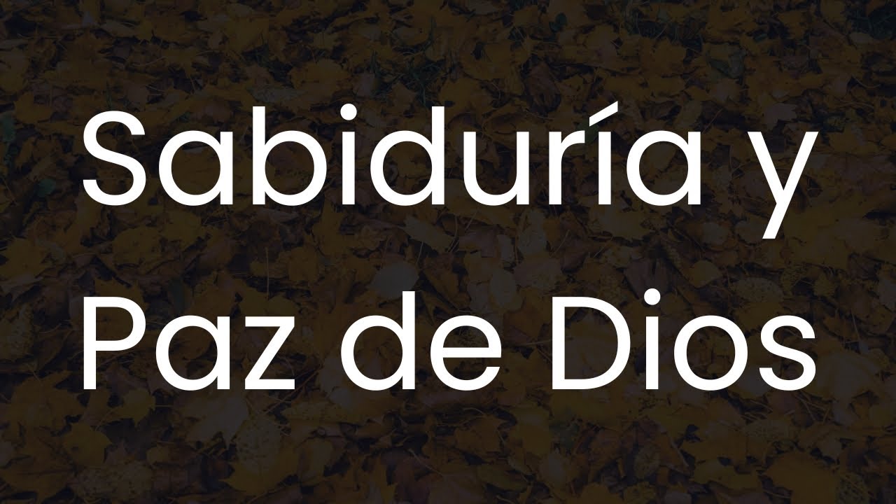 Escucha la Palabra de Dios y recibe sabiduría y paz en tu corazón #salmos #god #jesus
