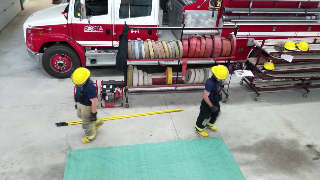 Single Fire Fighter Salvage Cover Roll - Platoon B