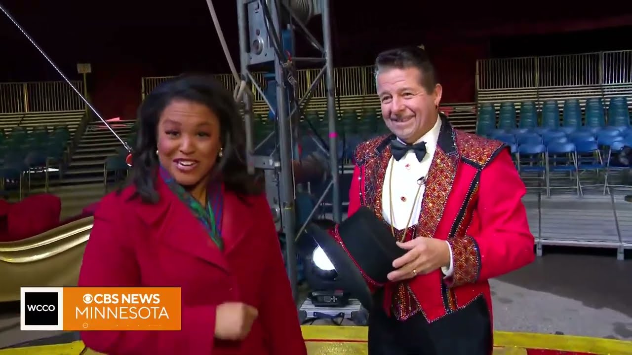 WCCO CBS News Visits the All-New 2025 Royal Canadian International Circus at Mall of America 🎪
